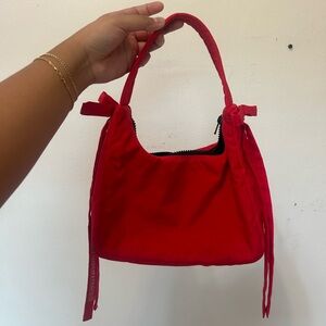 sandy liang baggu red bow bag 🎀🎀